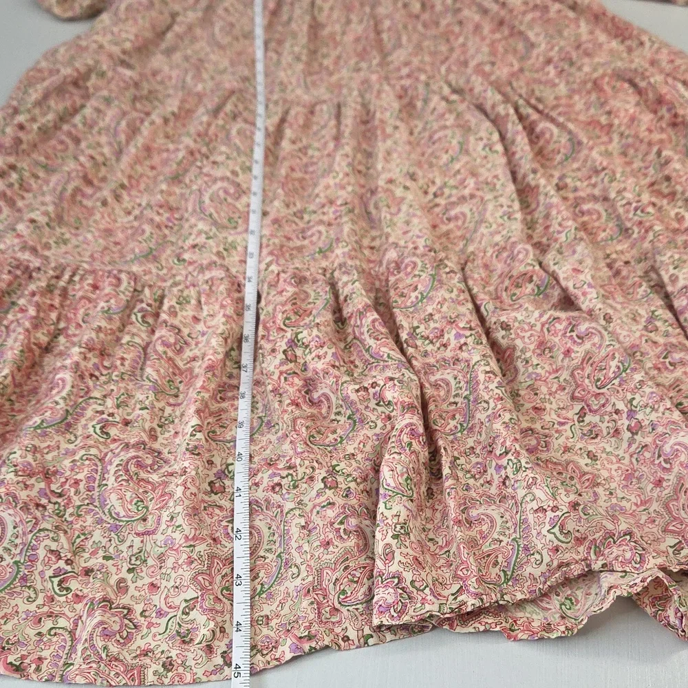 April Cornell For Modern Prairie Floral Paisley Midi Dress - Picture 12 of 12